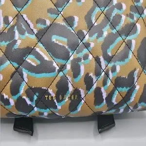 Ted Baker | Bags | Nwt Ted Baker Quilted Animal Print Zip  display picture 3